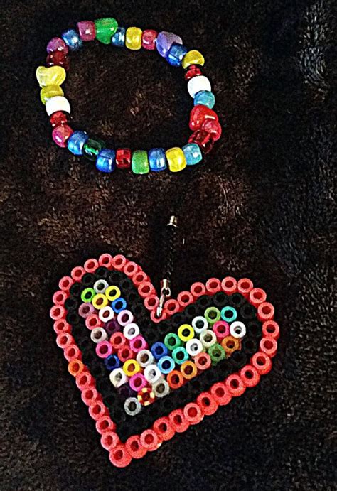 With Love Kandi Heart Etsy Kandi Etsy Heart Beads