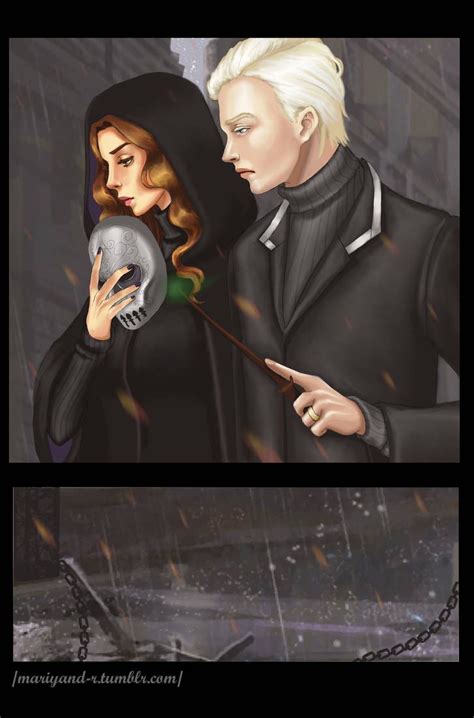 Dramione The Malfoys By Mariyand R On Deviantart Harry Potter Images Harry Potter Drawings