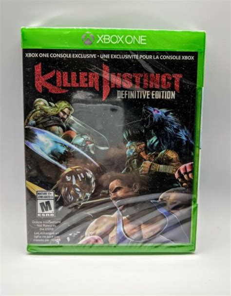 Free Shipping New Killer Instinct Definitive Edition Microsoft Xbox
