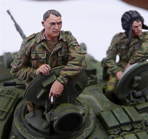 Photo 3 Modern Russian Tank Crew Figures Gallery On