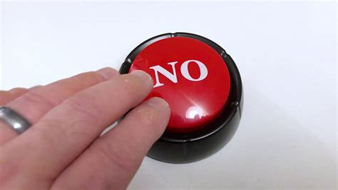 No Button Tell People Off With A Push Of A Button Youtube