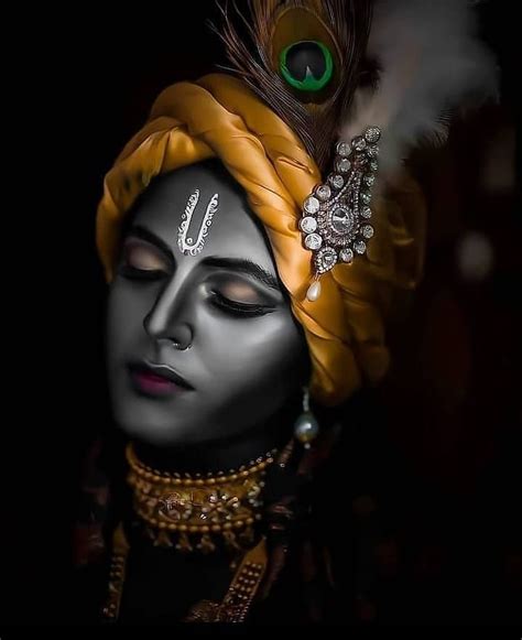 20 Krishna Dark Wallpapers WallpaperSafari