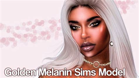 The Sims 4 Cas Golden Melanin Sims Model The Sims 4 Skin Queen
