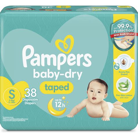 Pampers Small Baby Dry Diaper 38s Baby Diapers Walter Mart