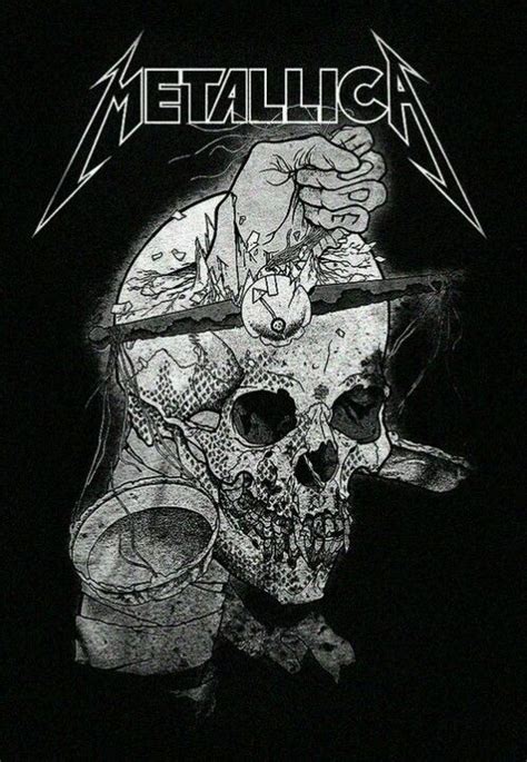 Metallica Cartaz De Show Rock Clássico Imagens De Rock