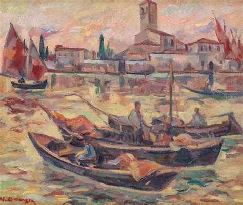 Venice Fishermen 1926 Nicolae Darascu