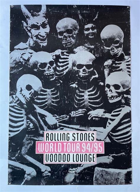 Rolling Stones Voodoo Lounge Tour Original 1st Print Catawiki
