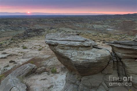 Sunrise Over Badlands Photograph By Mike Cavaroc Fine Art America