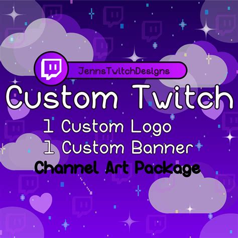 Custom Twitch Logo And Profile Banner Or Offline Screen Etsy
