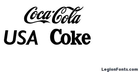 Cocacola Font Download Free Legionfonts