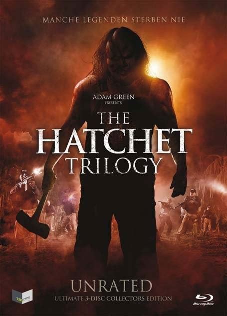 hatchet trilogy 3 disc mediabook als blu ray und dvd medientalk forum für filme game