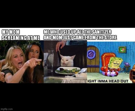 Spongebob memes poke fun at some of the best moments in the series. Image tagged in memes,woman yelling at cat,spongebob ight ...