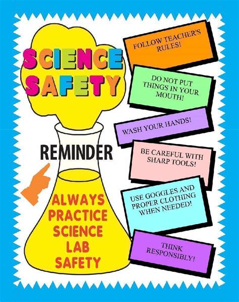 Lower level undergrad lab safety. Make a Science Fair Project About Science Safety | Lab Safety Poster Ideas for Your Kids