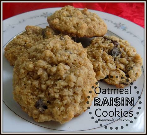 But after finding the perfect oatmeal raisin recipe, it's a close race because these cookies are so delicious. Flour Me With Love: Oatmeal Raisin Cookies