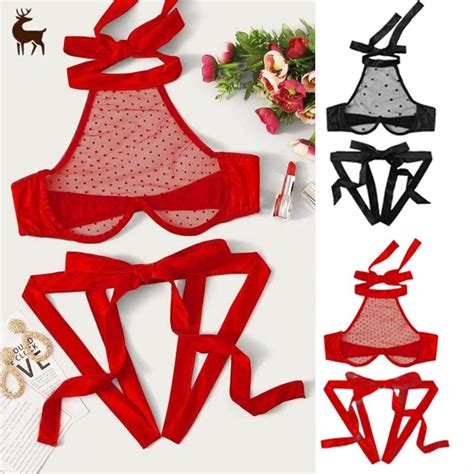buy women lingerie corset lace underwire racy muslin sleepwear underwear tops briefs at