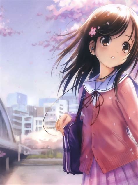 Free Download Cute Anime Girl Wallpaper Wallpaper Wallpaperlepi Live