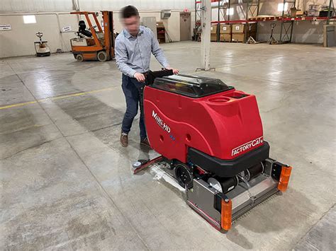 Warehouse Factory Cat Floor Scrubbers