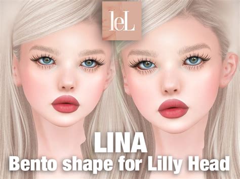 Second Life Marketplace Bambi Lina Bento Shape Lelutka Lilly Head