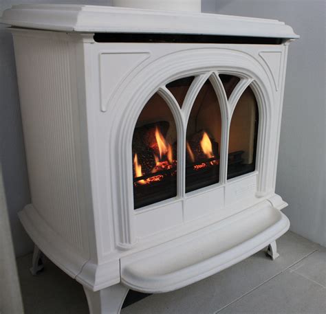 Gazco Huntingdon 30 Gas Stove In Ivory White Gas Stove Home Wood