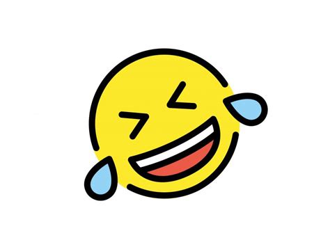Rolling On The Floor Laughing Emoji Icon Png Vector In Svg Pdf Ai