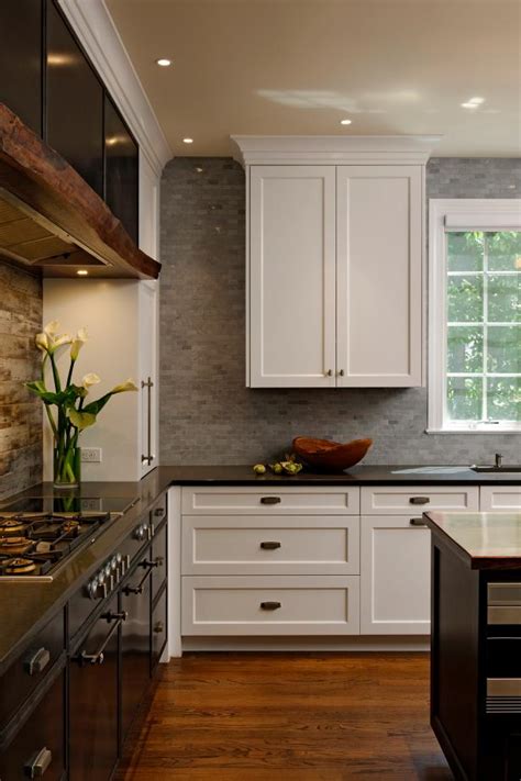 Who says modern white kitchen cabinets can only look plain? Photo Page | HGTV