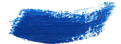 22 Blue Paint Brush Stroke Png Transparent