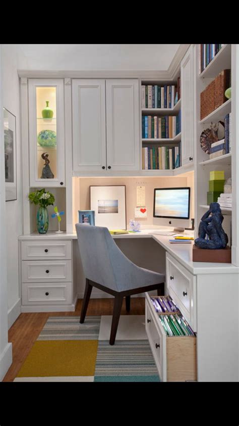 Small Narrow Office Small Home Offices Home Office Design