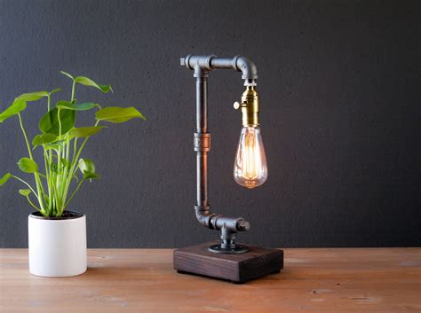 Edison Lamprustic Decorunique Table Lampindustrial Lighting