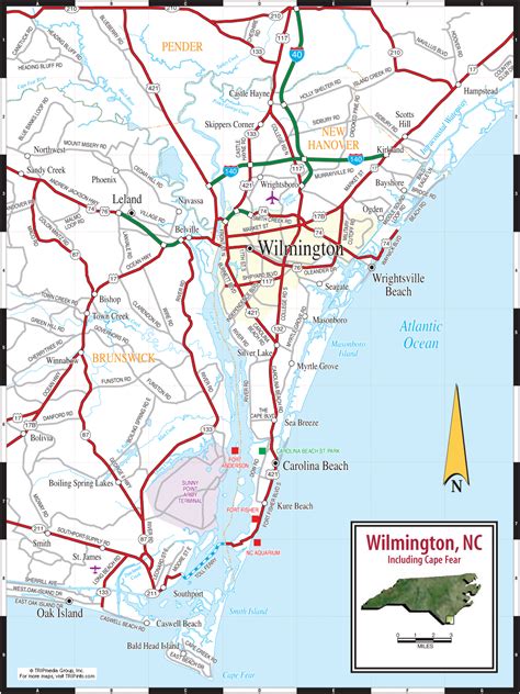 Wilmington Nc City Map