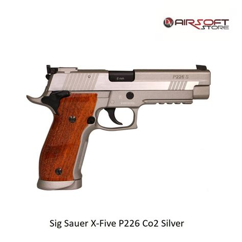 Sig Sauer X Five P226 Co2 Silver Airsoft Store