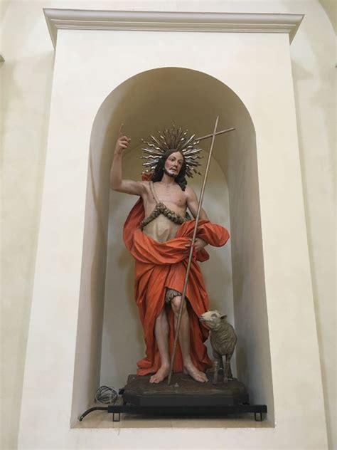 John the baptist (nl) statua di lorenzo. Festa patronale di San Giovanni Battista a Colletorto ...