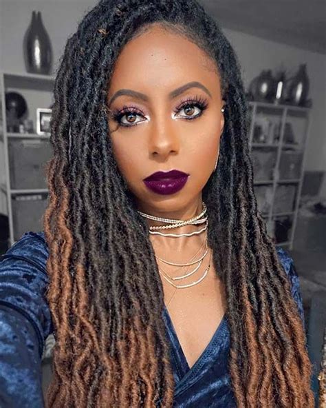 2020 popular 1 trends in hair extensions & wigs, home & garden, apparel accessories with crochet braid soft dread and 1. 23 Ways to Wear Crochet Dreads This Season | Faux locs hairstyles, Crochet braids hairstyles ...