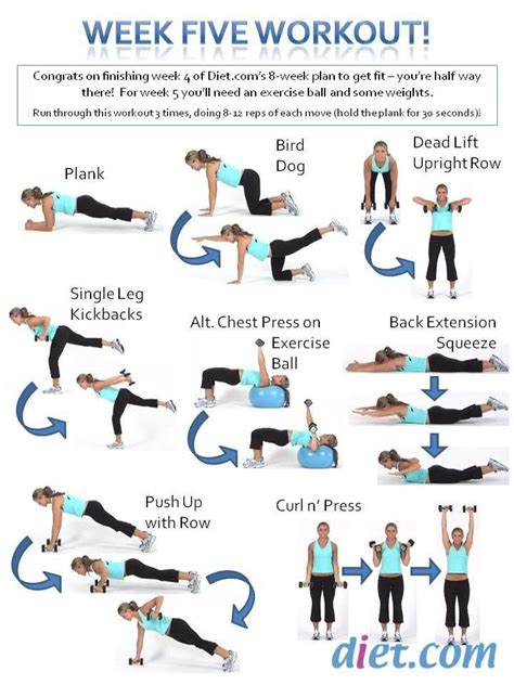 9 Best 8 Week Fitness Challenge Images On Pinterest Work Outs