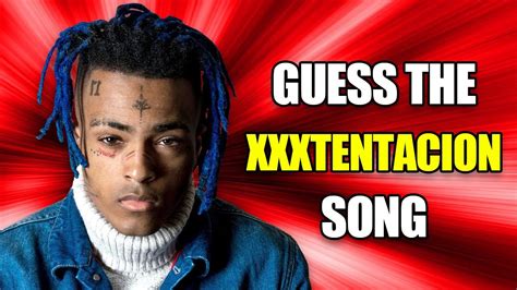 Guess The Xxxtentacion Song Youtube