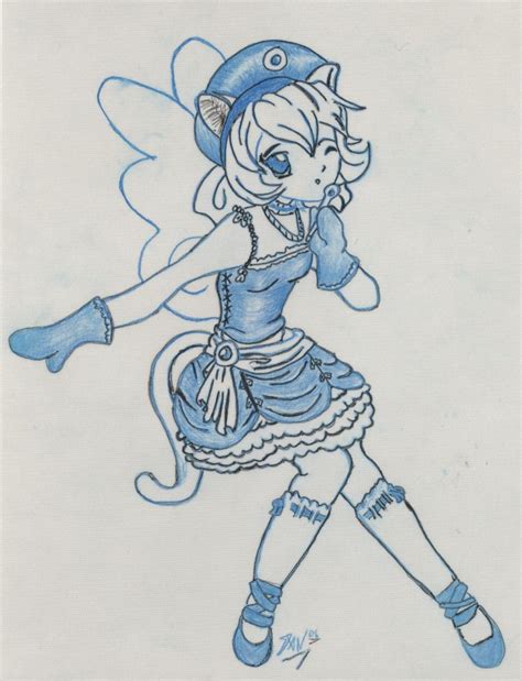 Anime Fairy Girl By Danz0z
