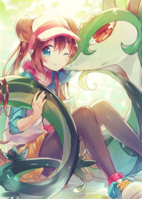 Mei And Serperior Pokemon Pokemon Pinterest Pokémon