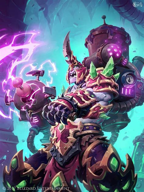 The Boomsday Project Full Art Hearthstone Wiki Warcraft Art