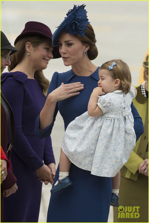 Prince William And Kate Middleton Arrive In Canada With Prince George And Princess Charlotte Photo