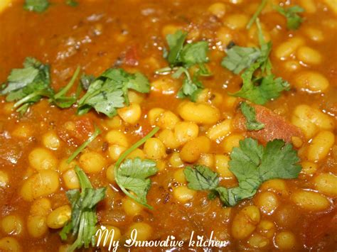 My Innovative Kitchen Soya Beans Curry