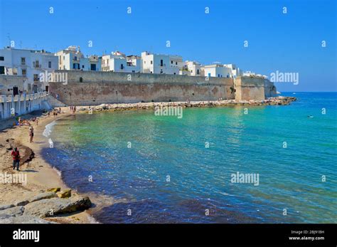 Panoramic View Of The Monopoly Village In Puglia Stock Photo Alamy