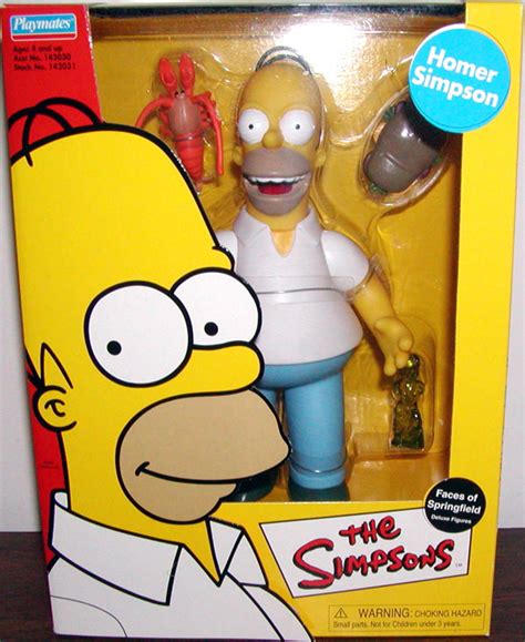 Homer Simpson Deluxe Action Figure Playmates