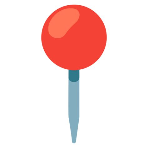 📍 Round Pushpin Emoji Location Emoji