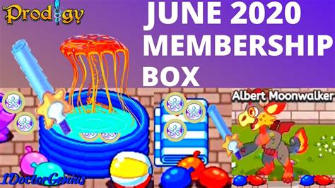 Prodigy Math Gamejune Membership Box 2020 I Hit All Wizards With