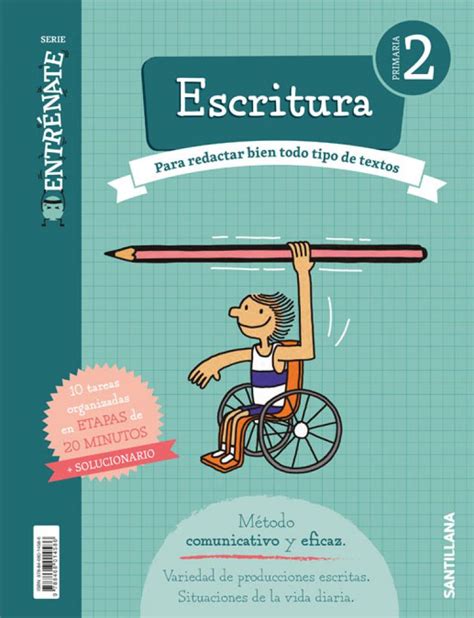 Cuaderno Escritura Serie Entrenate 2 Primaria Varios Autores