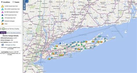 Pseg Long Island Outage Map World Map
