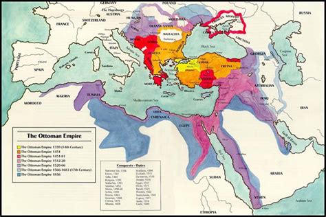 Map Of The Ottoman Empire
