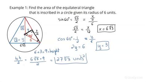 How To Inscribe An Equilateral Triangle In A Circle Geometry