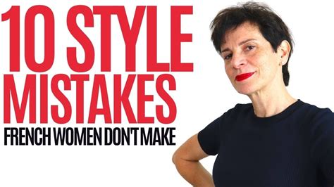 10 style mistakes women over 50 make all the time youtube