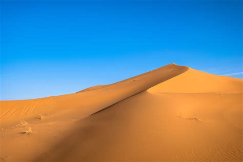 Gambar Gurun Erg Lingkungan Alami Landform Aeolian Sahara Langit