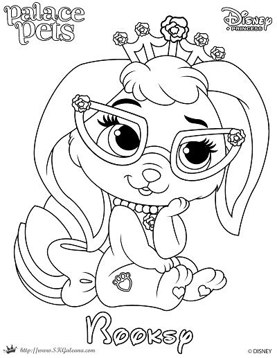 Treasure is a dark orange kitten with cream coloring on her face, chest, and stomach. Booksy Princess Palace Pet Coloring Page by SKGaleana on ...